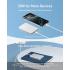 Anker MagGo Power Bank, Ultra-Slim 10,000mAh Magnetic Battery Pack, Qi2 Certified 15W Ultra-Fast MagSafe Compatible Portable Charger, Ergonomic Design, for iPhone16/15/14/13/12 Series Only - White